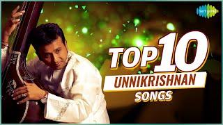 Top 10 Songs of Unnikrishnan  Kaattrae En Vaasal  Verenna  Un Perai Sonnale  Rayile Rayile