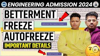 Live Cap Round 1 Betterment and Freeze Engineering Cap Round 1 Seat Acceptance Process 2024 ASC