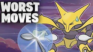 The WORST Signature Pokémon Move of Each Type