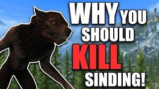 Why You Should Kill Sinding  Hardest Decisions in Skyrim  Elder Scrolls Lore