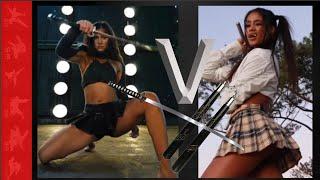 Samurai Girl V Nunchaku Girl There can Be Only One