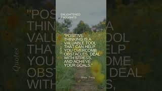 Positive thinking is a..