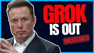 Elon Musks STUNNING Release of Grok  Uncensored 100% Open-Source and Massive