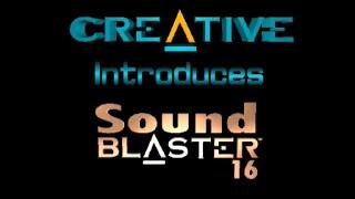 Sound Blaster 16 Demo from Creative Labs on  SB16 ASP SB1740