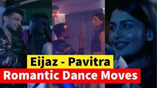 Bigg Boss 14 Eijaz Khan & Pavitra Punia Romantic Hot Dance Moves  BB Disco Night  JyotiSpeaks