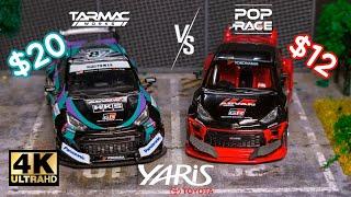 Tarmac Works VS Pop Race 164 - Toyota Racing Performer GR Yaris HKS & Advan l Cinema Shot 4K