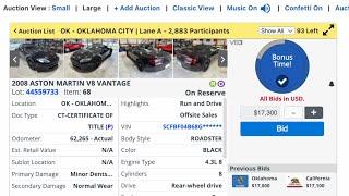 I Failed at Selling my cars Through Copart *DISASTER* LIVE AUCTION FAIL