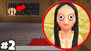 i Found Scary MOMO GIRL  in Minecraft   Part-2  