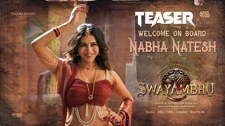 Swayambhu Movie Nabha Natesh Teaser  Nikhil Siddhartha  Bharat K  Nabha Natesh Comes On Board