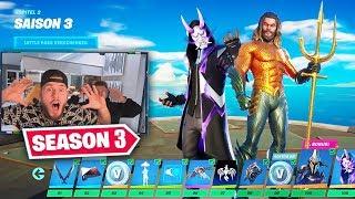 der *NEUE* SEASON 3 BATTLE PASS in Fortnite mit AQUAMAN