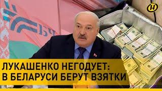 ️ КОРРУПЦИЯ В БЖД Лукашенко выругал чиновников за огромные взятки. 3 МЛН ДОЛЛАРОВ в тайнике