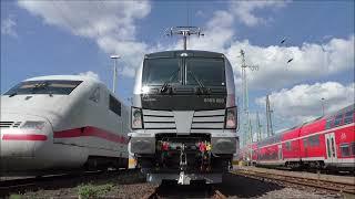 Eine Fahrt mit dem Siemens Vectron von Railpool