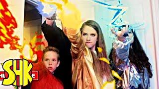 SuperPower Rings Origin Story SHK HeroForce Full Movie Compilation  SuperHeroKids