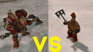 Убийцы великанов vs Черные орки Total War Warhammer 2. тесты юнитов v1.4.1.