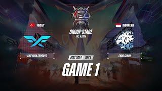 Fire Flux Esports vs EVOS Glory GAME 1 MSC 2024  EVOS VS FF ESPORTSTV