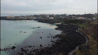 4K Walk Jeju 제주도 애월 한담해변 산책 Handam Beach