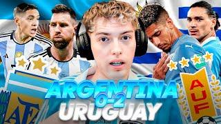 DAVOO XENEIZE REACCIONA A ARGENTINA 0 URUGUAY 2 2023 - ELIMINATORIAS SUDAMERICANAS