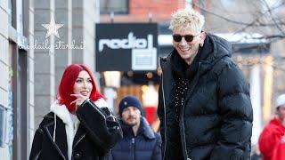 Megan Fox & MGK Get Upset With The Paparazzi On New Years Eve In Aspen Colorado