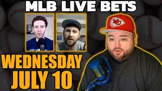 Live Bets With Kyle Kirms MLB Picks Wednesday July 10