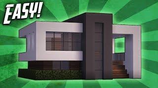 Minecraft How To Build A Small Modern House Tutorial #14