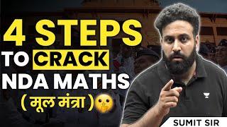 3 Easy Steps Prepare Maths For NDA  Know Complete NDA Maths Strategy  Crack NDA 2023  Sumit Sir