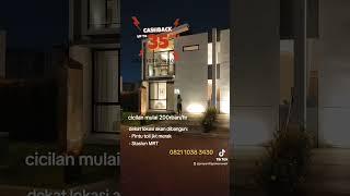 Cendana Essence Lippo karawaci  rumah modern minimalis harga mulai 900jtan  cashback upto 35jt