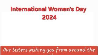 Happy International Womens Day 2024