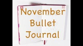 November Bullet Journal