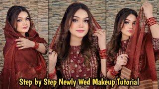 Makeup Tutorial for Newly Wed Brides  Bright & Festive ONE BRAND TUTORIAL for Newly Married Girls..