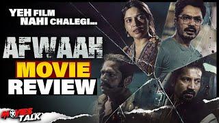 Afwaah - Movie REVIEW  Nawazuddin Siddiqui  Bhumi Pednekar  Sharib Hashmi