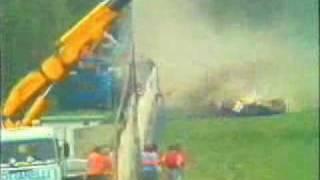 F1   1987   Nelson Piquet Tamburello Imola crash