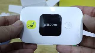Digi Broadband 60 and Huawei E5577 Unboxing and First Impressions