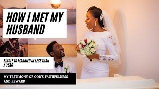 How I Met My Husband In the Most Unexpected Way  God Is Faithful Just Trust Him  Sharonee
