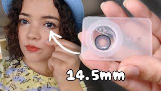 Eyeshare Diamond Blue Unboxing + Review  Contact lens for Cosplay