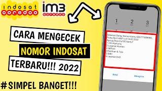 CARA CEK NOMOR INDOSAT 2022