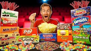 THE ULTIMATE MOVIE THEATER CANDY CHALLENGE