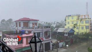 Cyclone Mocha makes landfall in Myanmar flooding port city