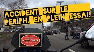 Test de la MOTO GUZZI V100 quand soudain...