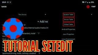 TUTORIAL APLIKASI SETEDIT GLOBAL TABLE - SYSTEM TABLE