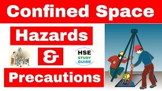 Confined Space Safety in hindi  Confined space hazards & precautions in hindi  HSE STUDY GUIDE