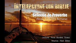 Cuvinte de înțelepciune din Biblie Proverbele lui Solomon Noua Traducere Romana