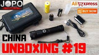 LITWOD XHP50 Powerful LED Flashlight 4000lm Tactical LED Torch Light│China Unboxing│Subtitles