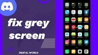 How To Fix Grey Screen on Discord App 2023