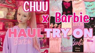 CHUU x BARBIE HAUL & TRY ON KOREAN FASHION TREND