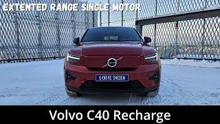 2024 Volvo C40 Extented Single Motor 252hp  Walkaround  Acceleration  Fly by  Range test  4K