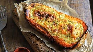 CHEESY STUFFED SQUASH RECIPE