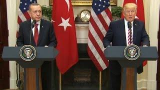Trump meets with Turkeys Erdogan full event