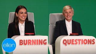 Mila Kunis Answers Ellens Burning Questions