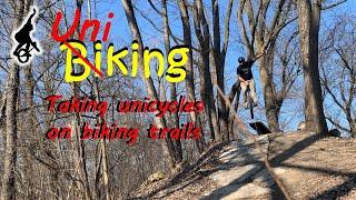 Unicycling on Mountain Biking Trails - A Series
