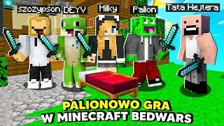 CAŁE PALIONOWO GRA w BEDWARS